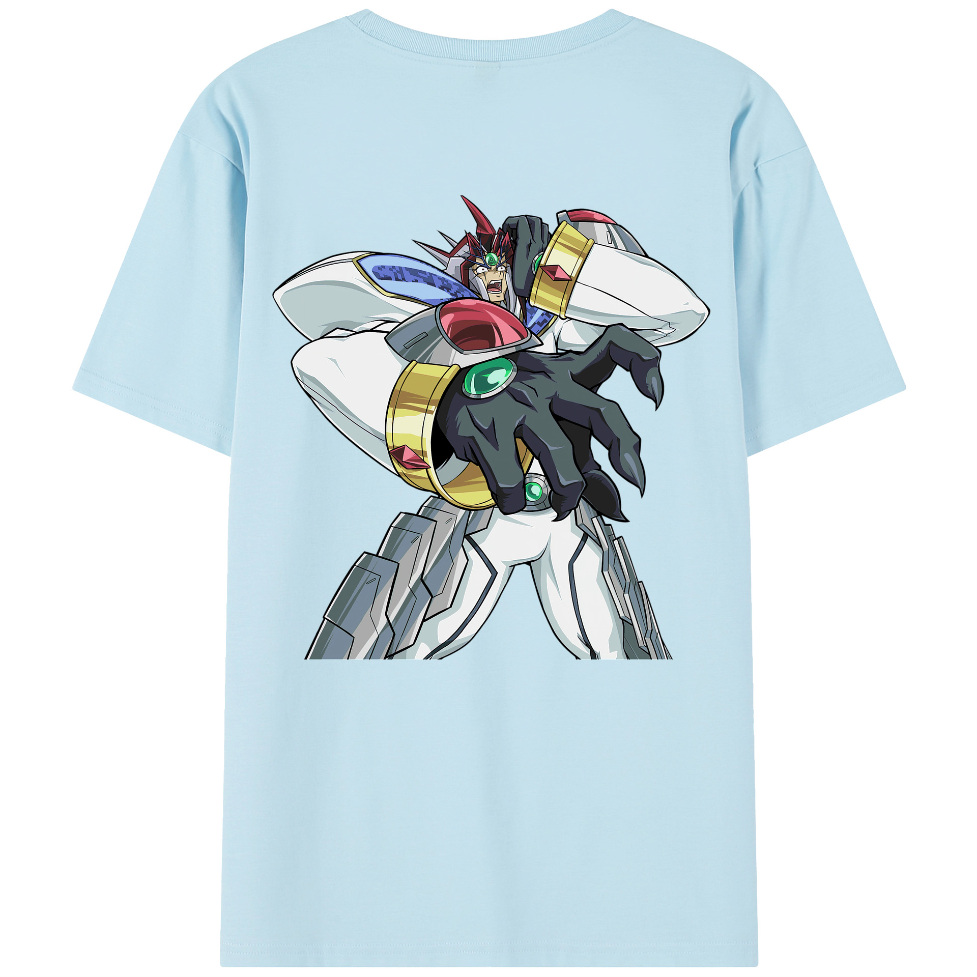 （画像用） 遊☆戯☆王 Yu-Gi-Oh! 綿100％半袖Tシャツ（背面プリント）